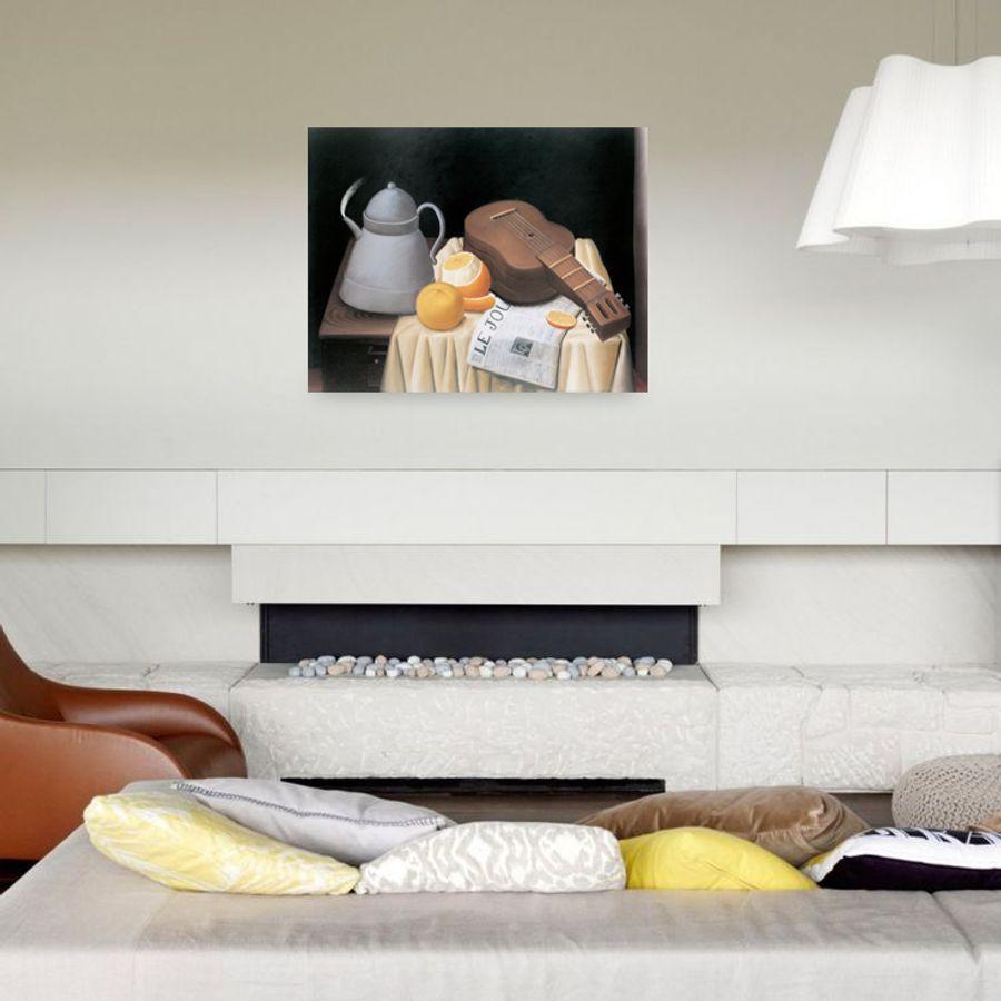 Artopweb Botero - Natura Morta Con Le Journal Decorative MDF Panel (103x81cm)