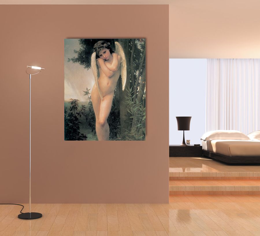 Artopweb Bouguereau - Cupidon Decorative MDF Panel (111x140cm)