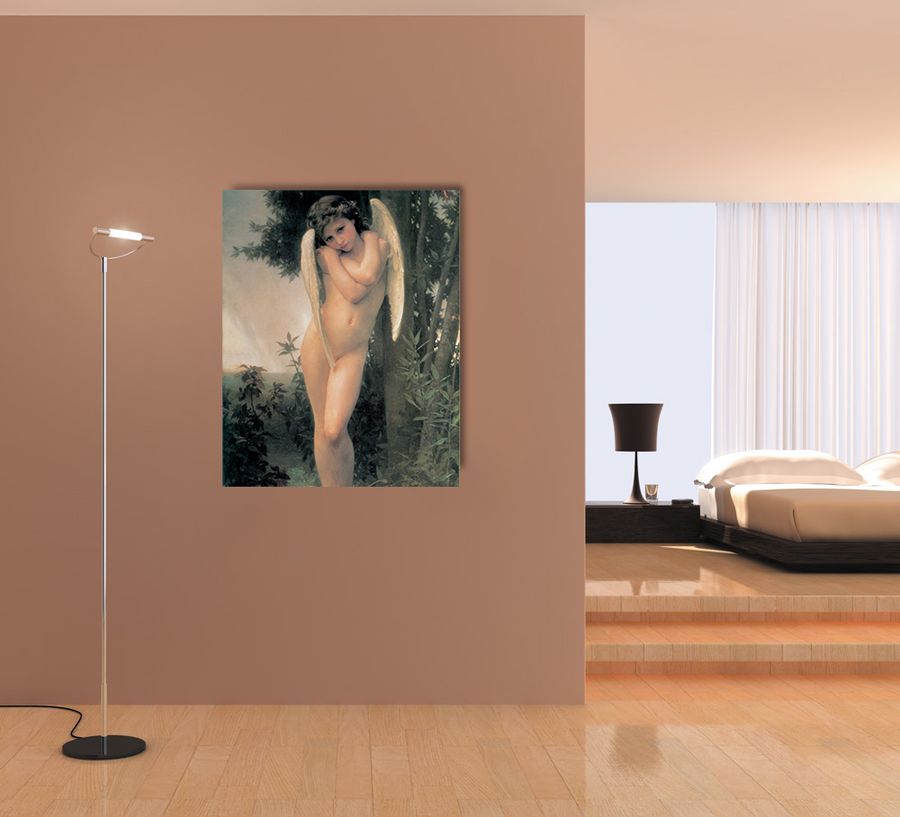 Artopweb Bouguereau - Cupidon Decorative MDF Panel (80x100cm)