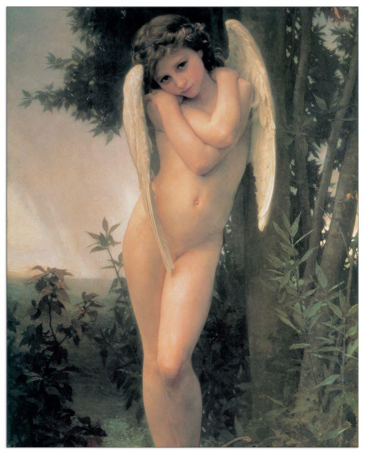 artopweb Bouguereau - Cupidon Decorative MDF Panel (80x100cm)