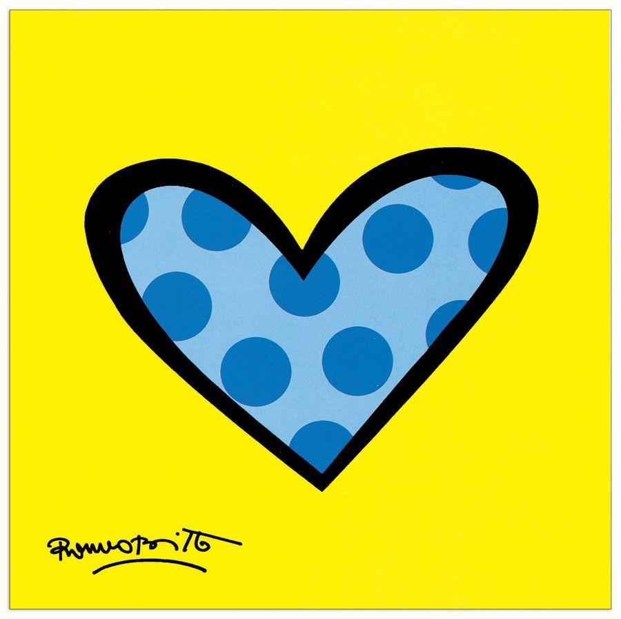 artopweb Britto - Bee Bop Love Decorative MDF Panel (19x19cm)