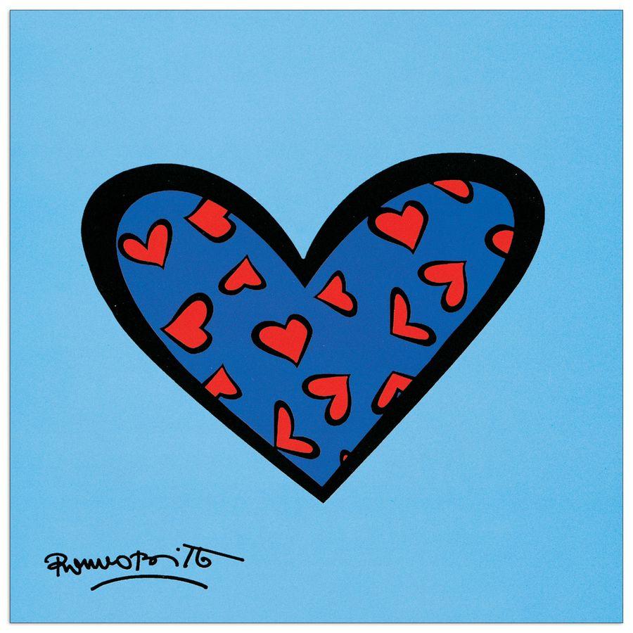 artopweb Britto - Blue About You Decorative MDF Panel (19x19cm)