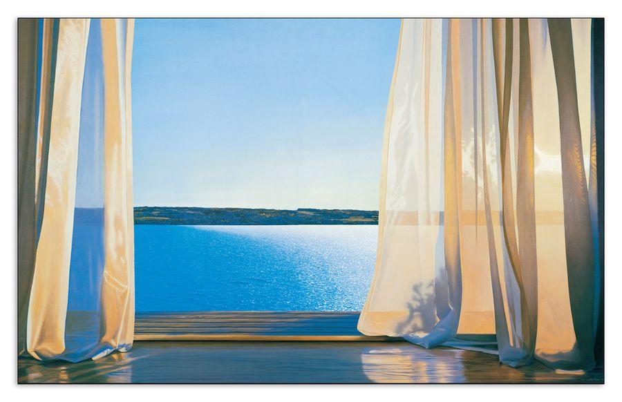 artopweb Brown - Lomng Golden Day Decorative MDF Panel (136x85cm)