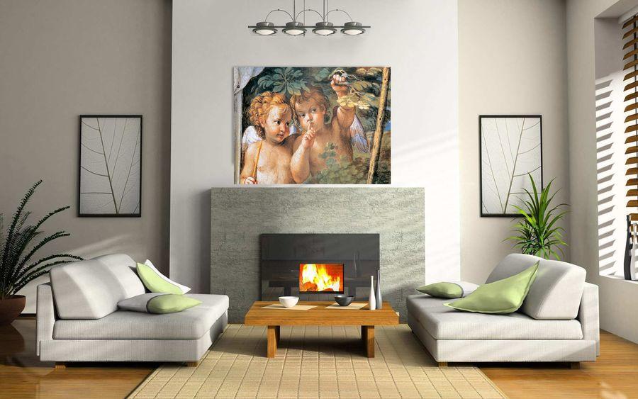 Artopweb Carracci - The Angels Decorative MDF Panel (140x104cm)