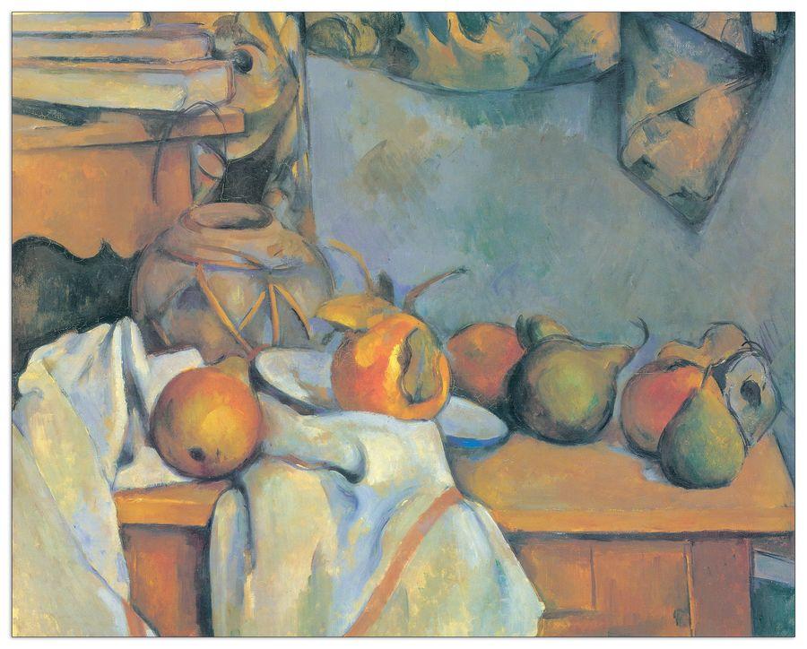 artopweb Cezanne - Fruechte Decorative MDF Panel (140x111cm)