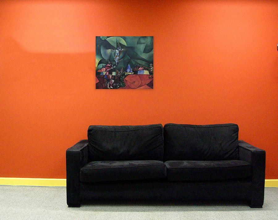 Artopweb Chagall - Calvary Decorative MDF Panel (60x54cm)