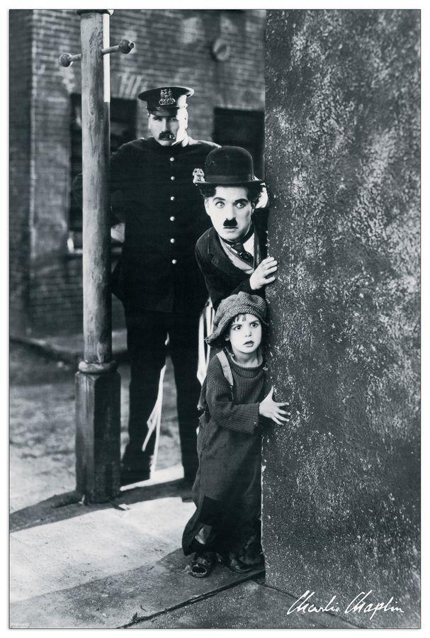 artopweb Charlie Chaplin Decorative MDF Panel (60x90cm)