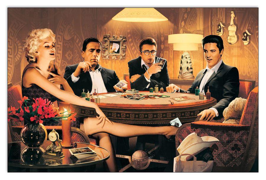 artopweb Chris Consani - Four Of A Kind Decorative MDF Panel (175x115cm)