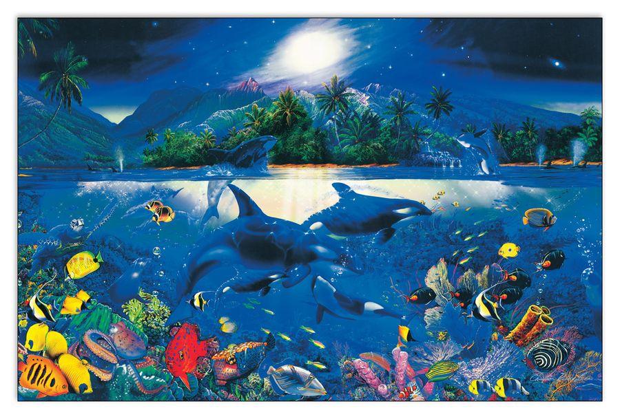 artopweb Christian Riese Lassen - Majestic Kingdom Decorative MDF Panel (175x115cm)