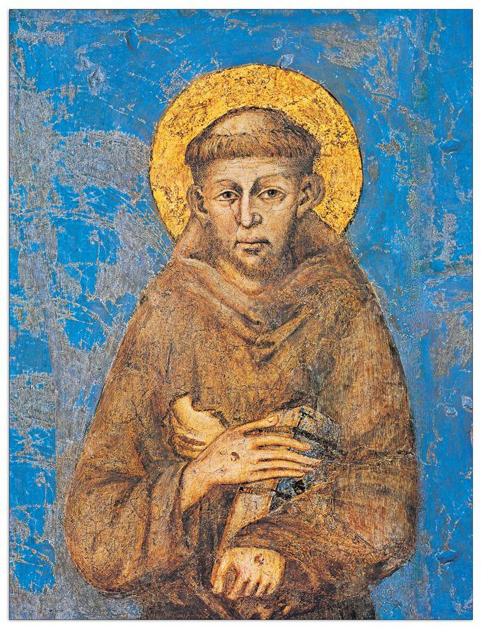 artopweb Cimabue - San Francesco D Assisi Decorative MDF Panel (30x40cm)