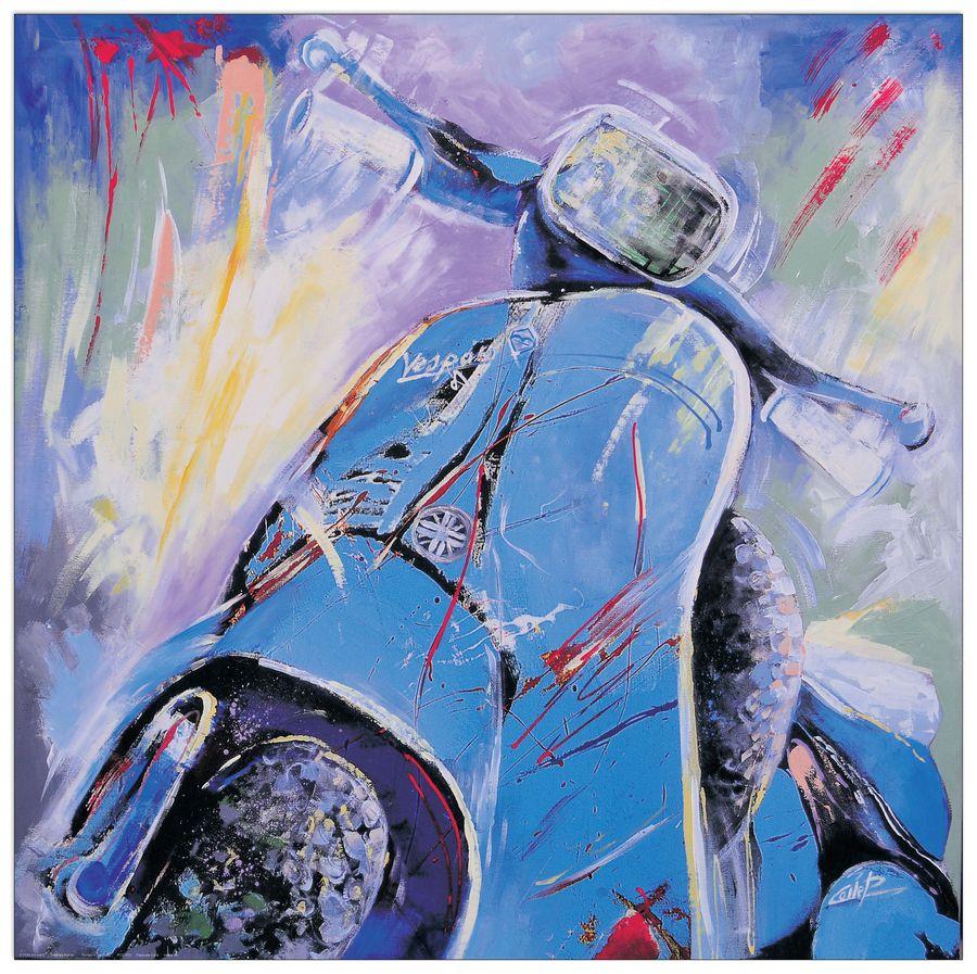 artopweb Colle - Vespa III Decorative MDF Panel (100x100cm)