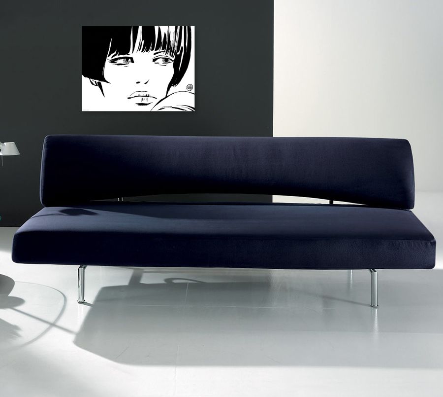 Artopweb Crepax - Valentina: Guardami ? Decorative MDF Panel (80x60cm)