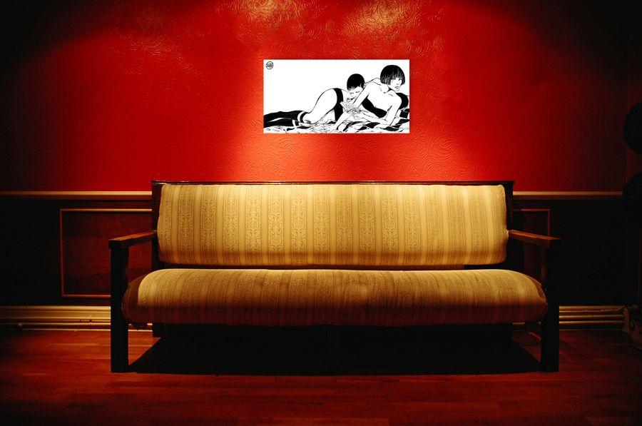 Artopweb Crepax - Valentina: Insieme Decorative MDF Panel (100x50cm)