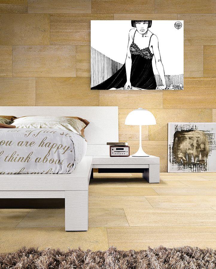 Artopweb Crepax - Valentina: Tenera È La Notte Decorative MDF Panel (120x90cm)