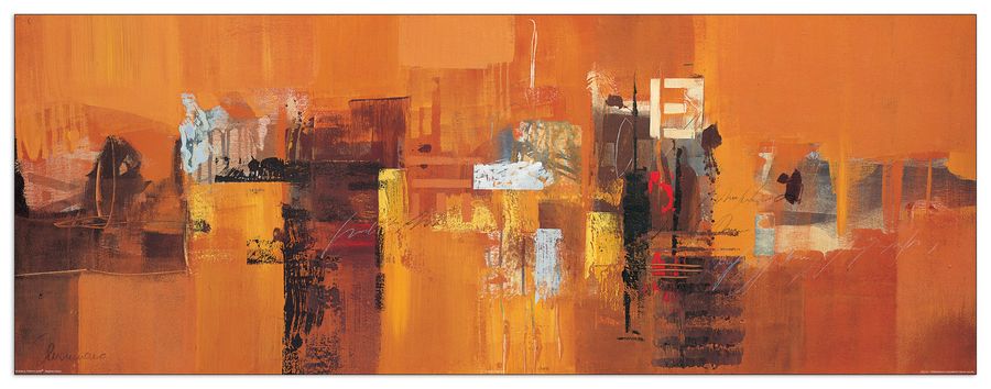 artopweb Cusumano - Mondo astratto Decorative MDF Panel (138x52cm)