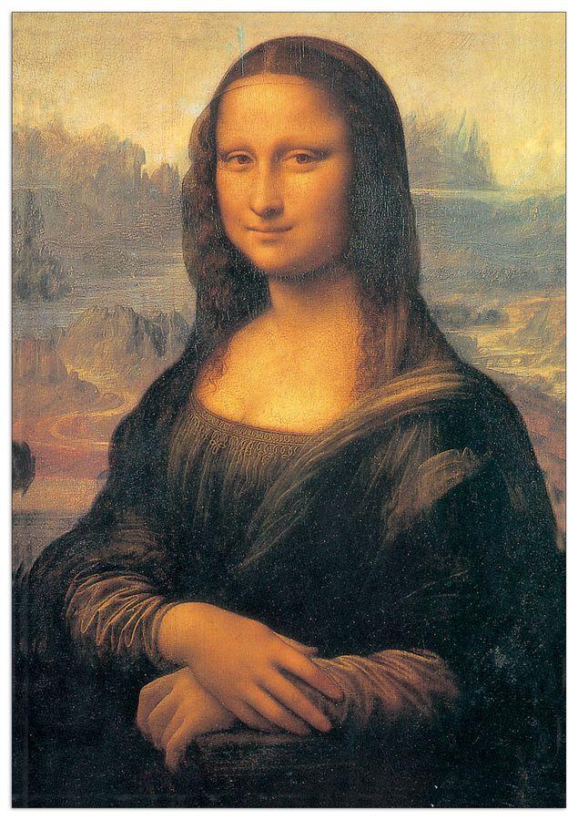 artopweb Da Vinci - Mona Lisa Decorative MDF Panel (98x140cm)