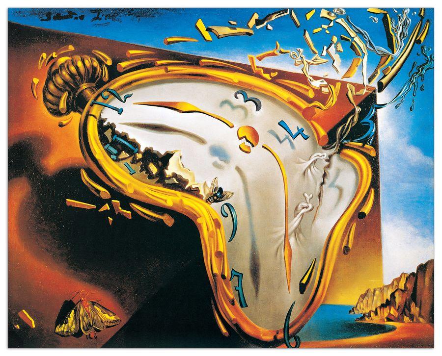 artopweb DalÌ - Die Weiche 1937 Decorative MDF Panel (75x60cm)