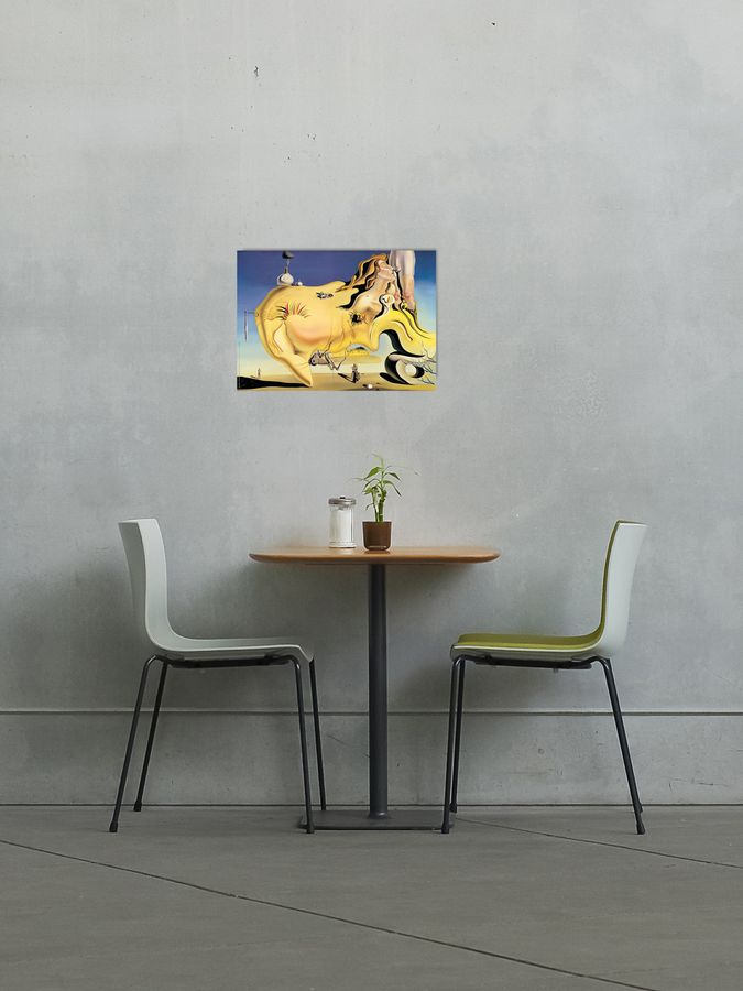 Artopweb DalÌ - Il Grande Masturbatore Decorative MDF Panel (50x35cm)