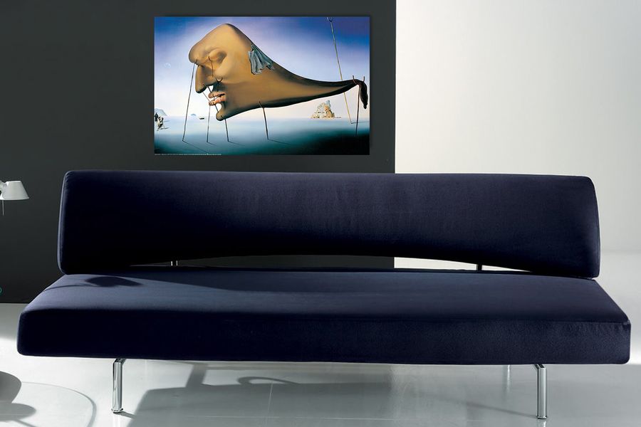 Artopweb DalÌ - Il Sonno 1937 Decorative MDF Panel (93x60cm)