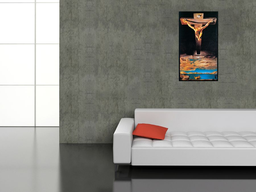 Artopweb DalÌ - La Santificazione Di Giovanni Attraverso Cristo 1951 Decorative MDF Panel (60x80cm)