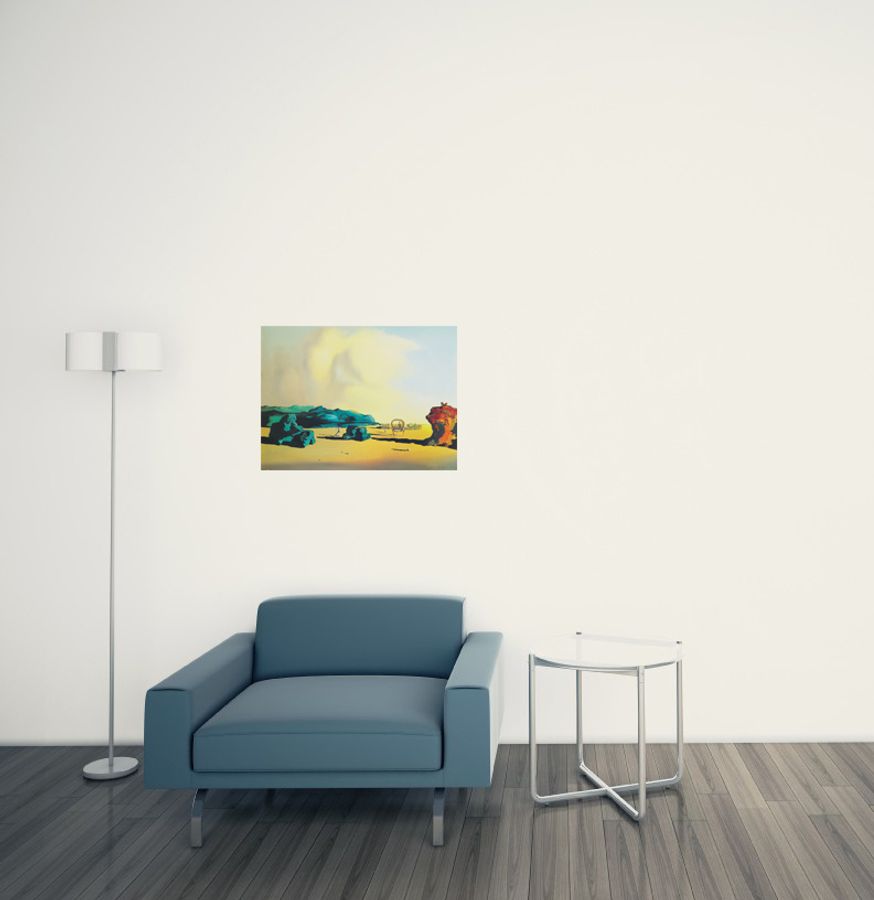 Artopweb DalÌ - Momento De Transition Decorative MDF Panel (74x55cm)