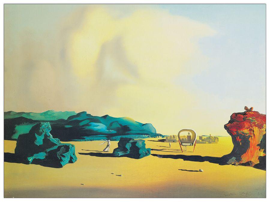 artopweb DalÌ - Momento De Transition Decorative MDF Panel (74x55cm)