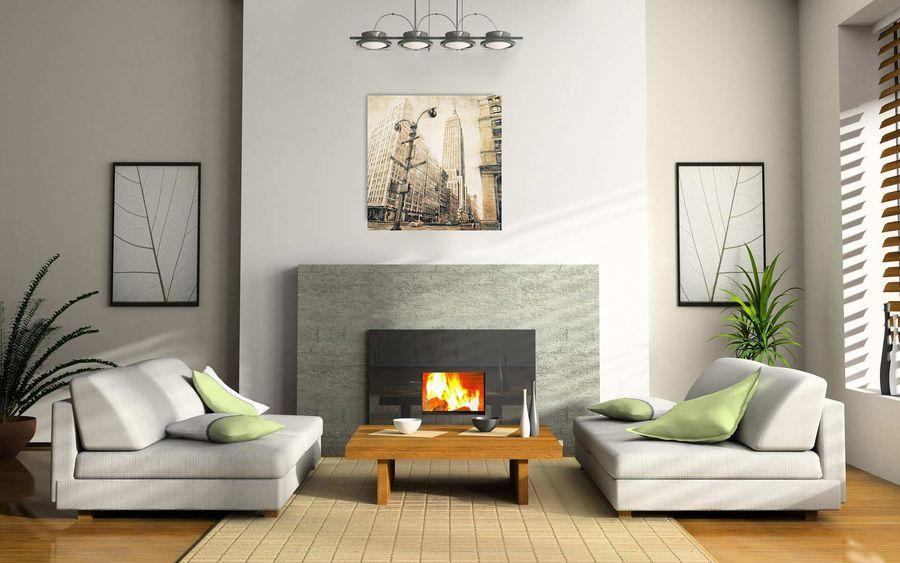 Artopweb Daniels - Empire State Building From Madison Avenue Decorative MDF Panel (70x70cm)