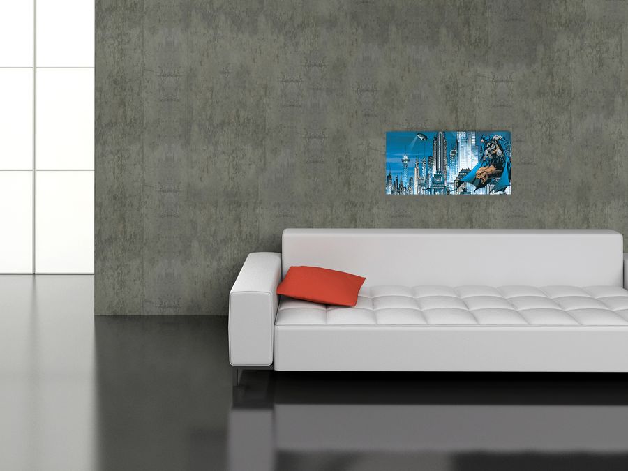 Artopweb Dc Comics - Gotham City Skyline Decorative MDF Panel (100x50cm)