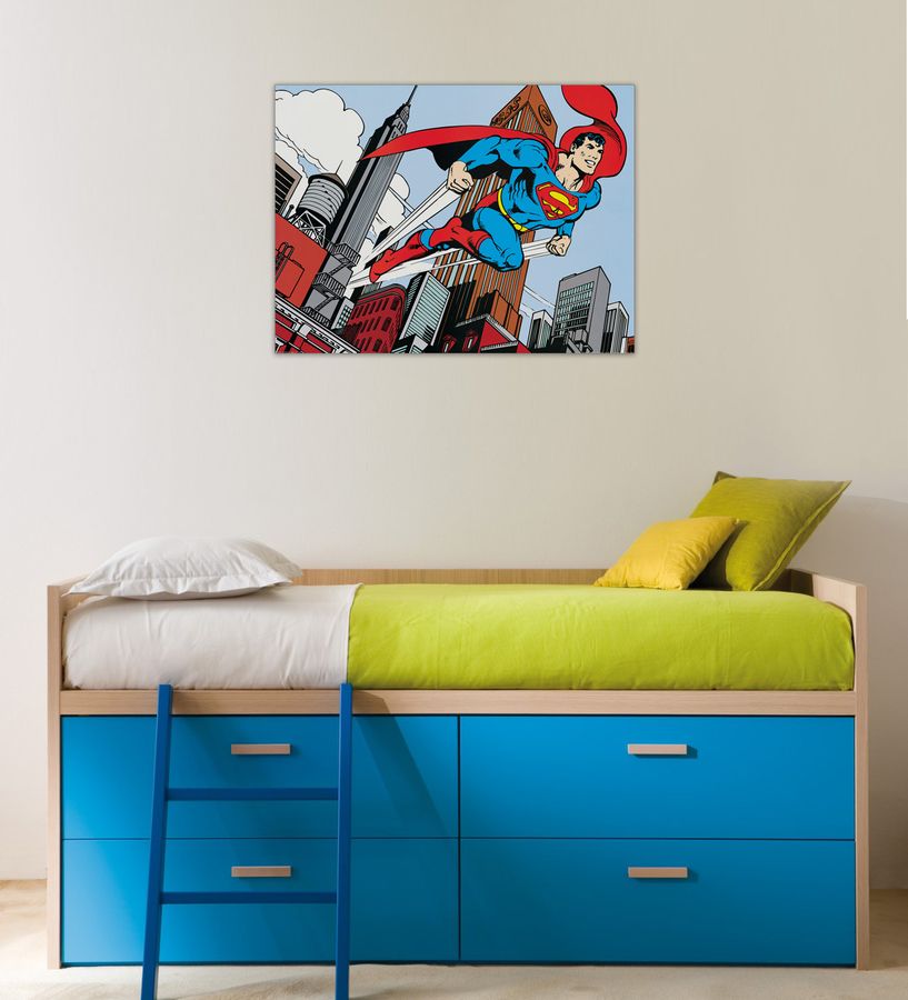 Artopweb Dc Comics - Metropolis Decorative MDF Panel (80x60cm)