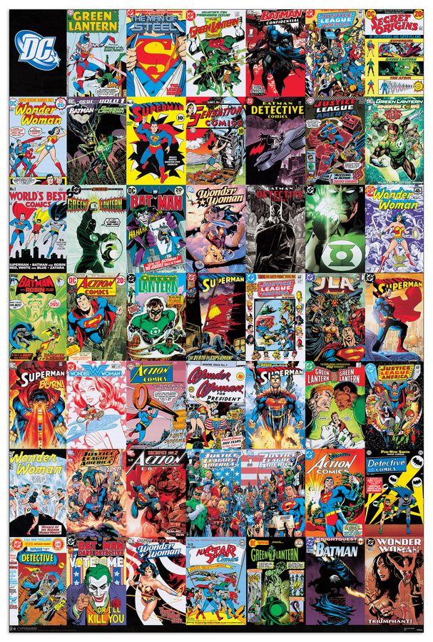 artopweb Dc Comics - Montage Decorative MDF Panel (60x90cm)