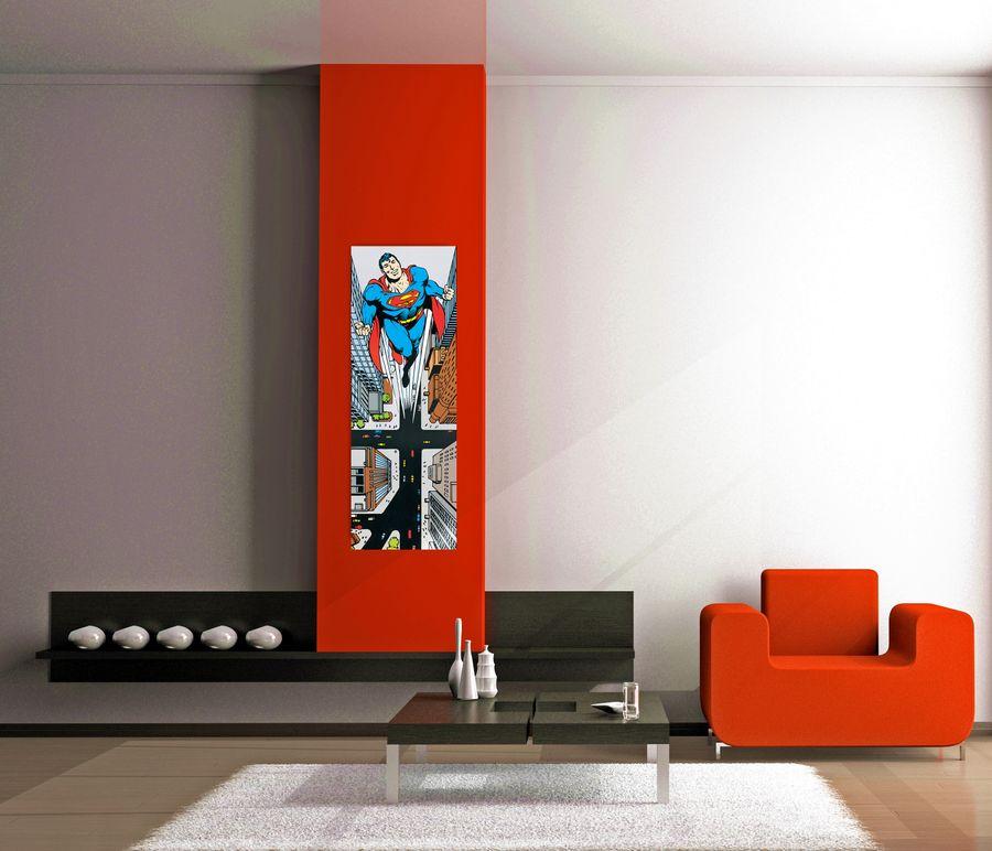 Artopweb Dc Comics - Superman Decorative MDF Panel (48x138cm)