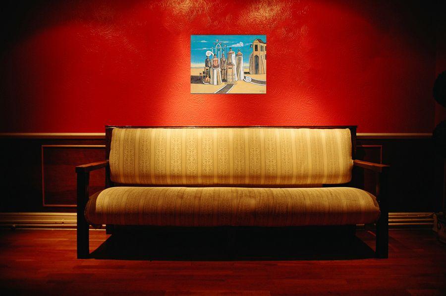 Artopweb De Chirico - Bagni Misteriosi Decorative MDF Panel (78x60cm)