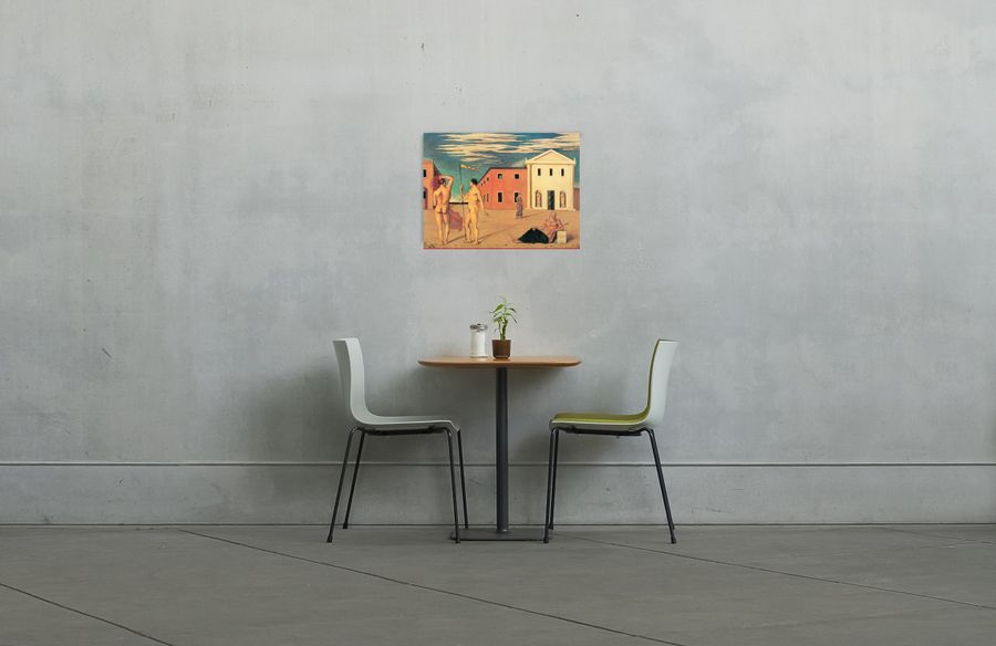 Artopweb De Chirico - Departure Of The Argonauts Decorative MDF Panel (79x58cm)