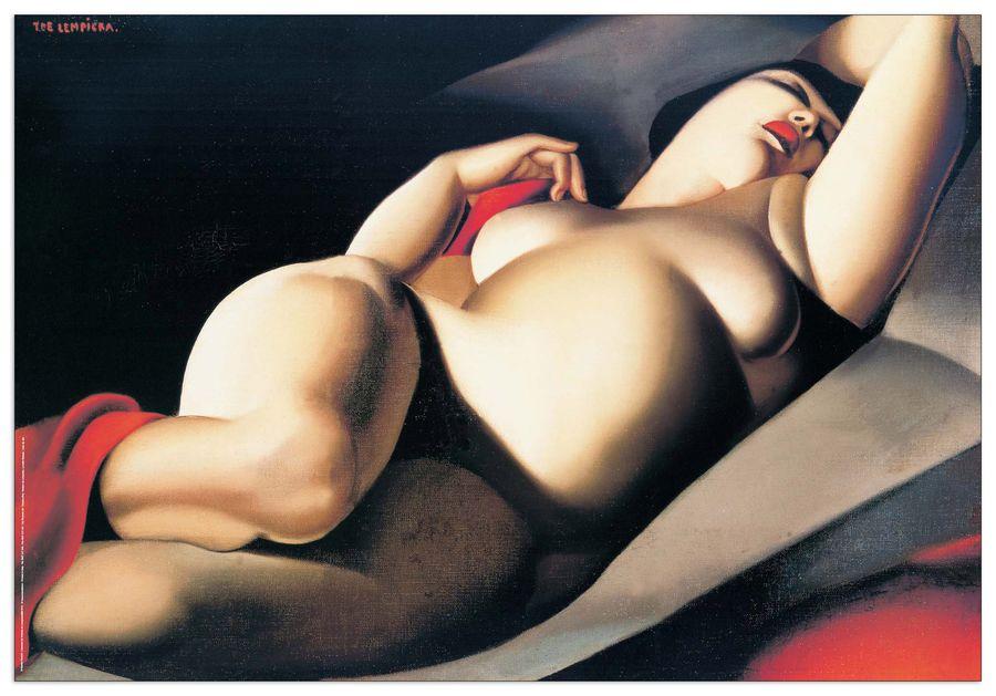 artopweb De Lempicka - La bella Rafaelo Decorative MDF Panel (139x96cm)