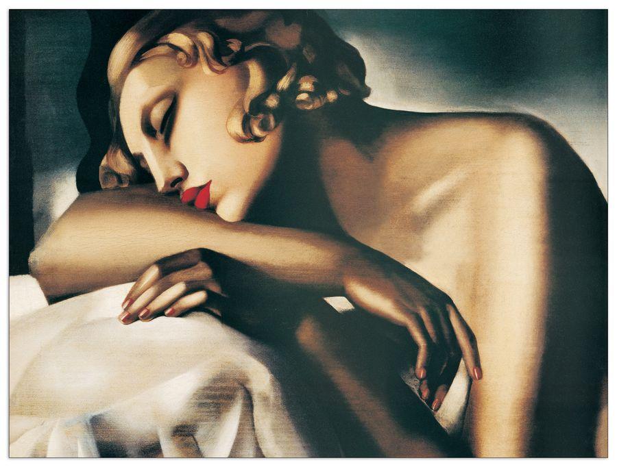 artopweb De Lempicka - La Dormeuse 1931-32 Decorative MDF Panel (80x60cm)