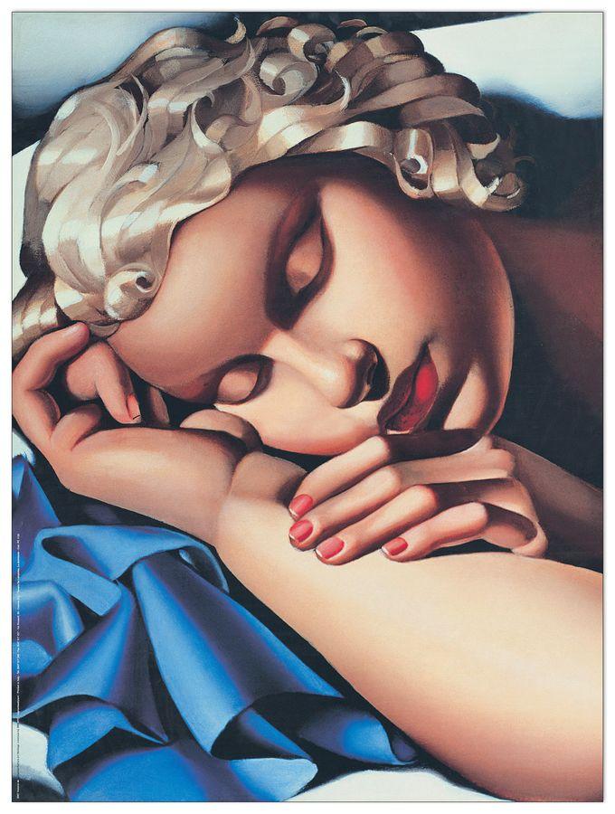 artopweb De Lempicka - La Dormiente Decorative MDF Panel (60x80cm)
