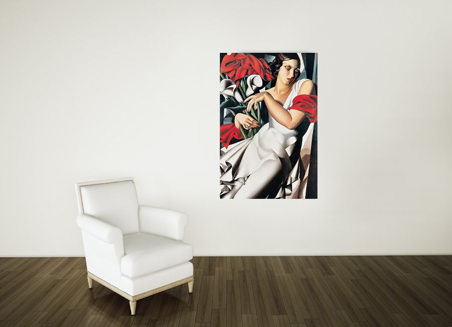 Artopweb De Lempicka - Portrait De Ira Decorative MDF Panel (60x90cm)