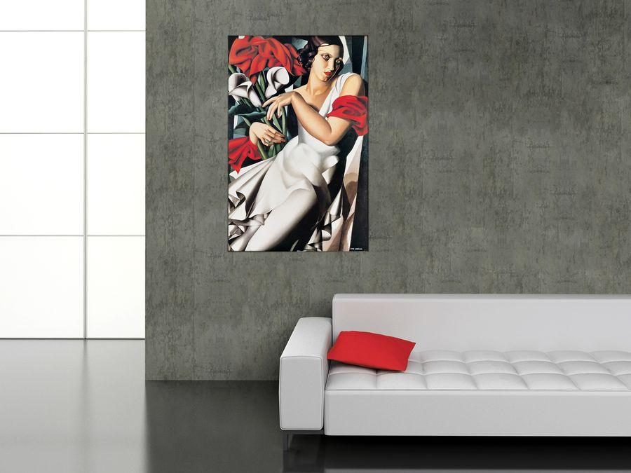 Artopweb De Lempicka - Portrait De Ira Decorative MDF Panel (65x100cm)