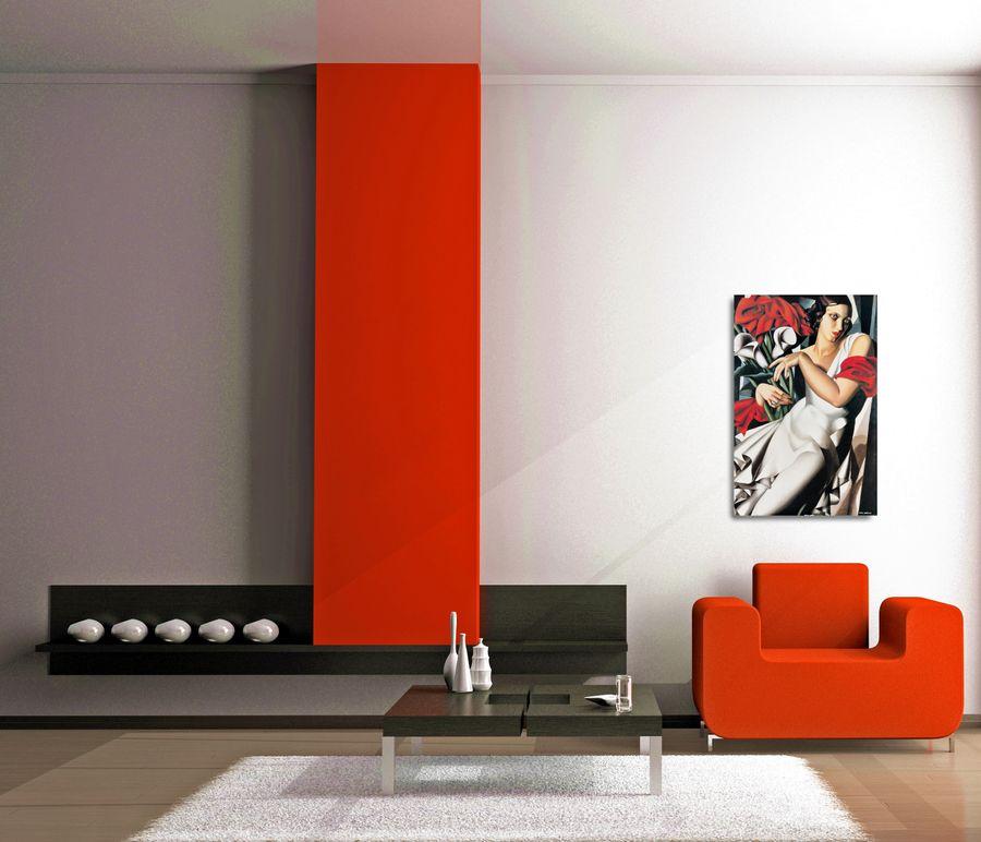 Artopweb De Lempicka - Portrait De Madame P. Decorative MDF Panel (86x131cm)