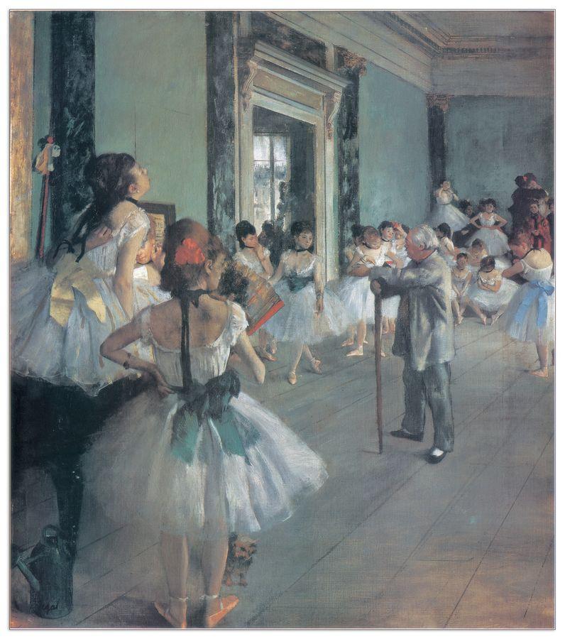 artopweb Degas - Ballet Schule Decorative MDF Panel (123x140cm)
