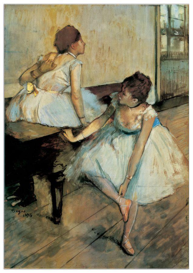 artopweb Degas - Before the Ballet Decorative MDF Panel (69x100cm)