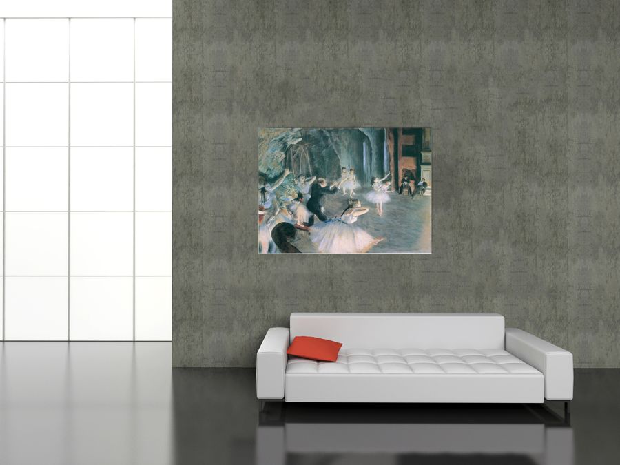 Artopweb Degas - The Rehearsal On Stage Decorative MDF Panel (140x101cm)