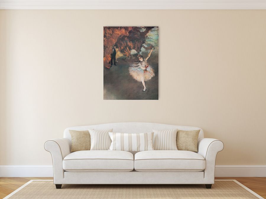 Artopweb Degas - The Star Decorative MDF Panel (60x80cm)