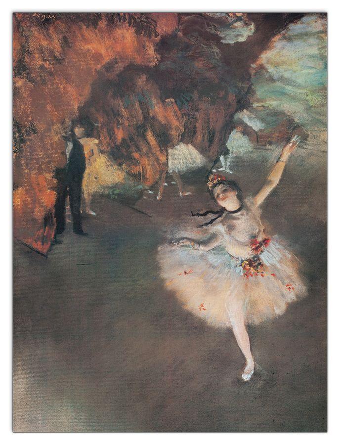 artopweb Degas - The Star Decorative MDF Panel (60x80cm)