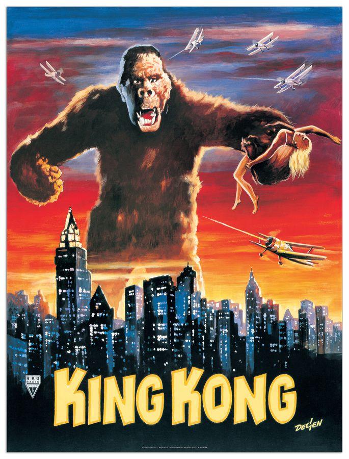 artopweb Degen - King Kong Decorative MDF Panel (70x93cm)
