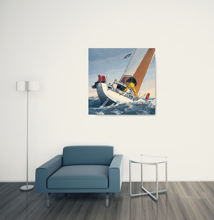 Artopweb Dekeryver - Petite Brise Decorative MDF Panel (70x70cm)