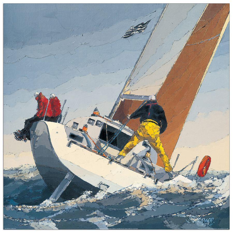 artopweb Dekeryver - Petite Brise Decorative MDF Panel (70x70cm)