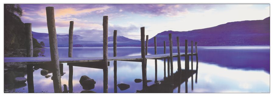 artopweb Derwent - Water Decorative MDF Panel (158x53cm)
