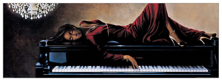 artopweb Di Scenza - Into the Rhythm Decorative MDF Panel (80x30cm)