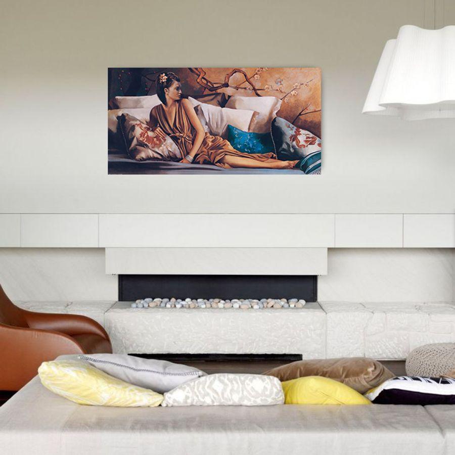 Artopweb Di Scenza - Posh Afternoon Tea Decorative MDF Panel (100x50cm)